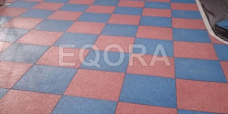Резиновое покрытие из крошки для автосервисов в Винзящем